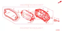 COMBINATIEMETER voor Honda CBR 500 R ABS 2015