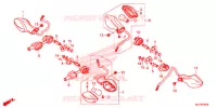 KNIPPERLICHT(2) voor Honda CBR 500 R ABS 2015