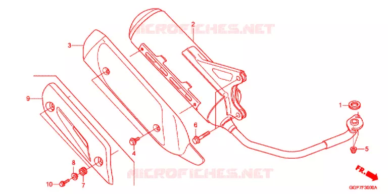 UITLAATDEMPER(2) Honda SCOOTER 50 VISION 2015  NSC50T2F