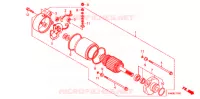 STARTMOTOR voor Honda TRX SPORTRAX 250 X 2012