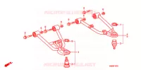 VOOR ARM voor Honda TRX SPORTRAX 250 X 2012