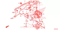 VOORREM HOOFDCILINDER/ABS MODULATOR voor Honda CB 1000 R ABS HYPER RED 2015