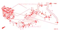 WATER PIJP voor Honda CB 1000 R ABS HYPER RED 2015