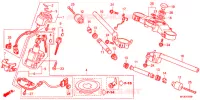 HENDEL PIJP/BOVENSTE BRUG (2) voor Honda CBR 600 R ABS RED 2012