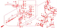 REMPOMP VOOR voor Honda CBR 600 R ABS RED 2012
