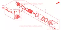 STARTEN MOTOR voor Honda CBR 600 R ABS RED 2012