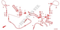 HENDEL HEFBOOM/SCHAKELAAR/KABEL(1) voor Honda VISION 110 2012