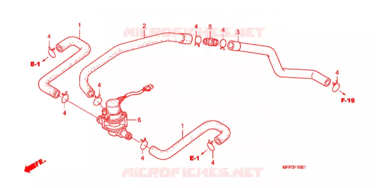 GAS RECYCLINGSYSTEEM Honda MOTO 1300 CB 2009  CB1300SA9