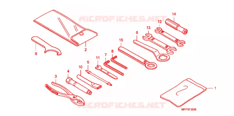 GEREEDSCHAP/ACCUVAK Honda MOTO 1300 CB 2009  CB1300SA9