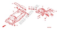 ACHTER STROOMLIJNKAP voor Honda CBF 1000 F ABS 98HP 2011