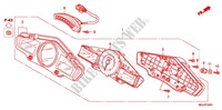 COMBINATIEMETER voor Honda CBF 1000 F ABS 98HP 2011