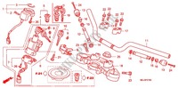 HENDEL PIJP/BOVENSTE BRUG (2) voor Honda CBF 1000 F ABS 98HP 2011