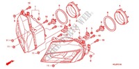 KOPLAMP voor Honda CBF 1000 F ABS 98HP 2011