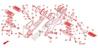 OPSTAP/KICKARM/ WISSEL PEDAAL voor Honda CBF 1000 F ABS 98HP 2011