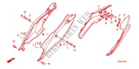 ZITTING/ACHTER KAP voor Honda CBF 1000 F ABS 98HP 2011