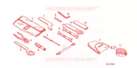 GEREEDSCHAP/ACCUVAK voor Honda CBR 600 RR 2009