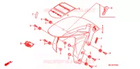 VOORSPATBORD voor Honda CBR 600 RR 2009
