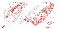 ZITTING/ACHTER KAP voor Honda CBR 600 RR 2009