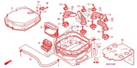 VOOR AFDEKKING/LUCHTFILTER voor Honda PAN EUROPEAN 1300 ABS 2011