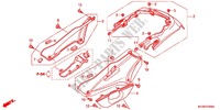 ZIJ AFDEKKING/ACHTER KAP voor Honda PAN EUROPEAN 1300 ABS 2011