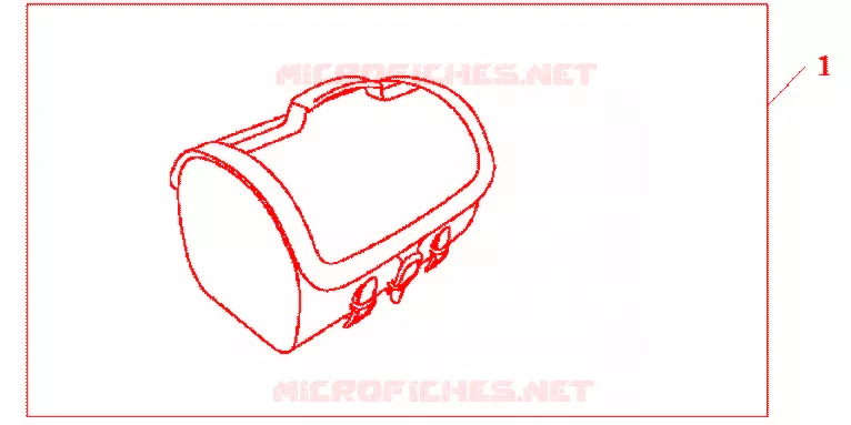 LEDEREN TOPTAS Honda MOTO 750 VT 2002  VT750DC2