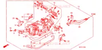 GAS HUIS voor Honda 125 VARADERO 2010