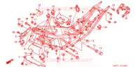 FRAME CHASSIS  voor Honda XL 1000 VARADERO 2003