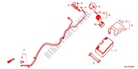 BEDRADINGSBUNDEL/ACCU voor Honda CROSSRUNNER 800 GREY 2012