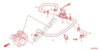 LUCHT INJECTIE KLEP voor Honda CROSSRUNNER 800 GREY 2012