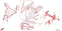 BOVEN KAP voor Honda CBR 1000 RR ABS RED 2012