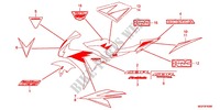 EMBLEEM/STREEP (CBR1000RRC/RAC) voor Honda CBR 1000 RR ABS RED 2012