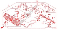 GAS HUIS voor Honda CBR 1000 RR ABS RED 2012