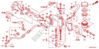 REMPOMP ACHTER voor Honda CBR 1000 RR ABS RED 2012