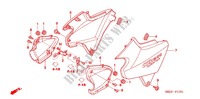 ZIJ AFDEKKING (CB1300/A/S/SA) voor Honda CB 1300 ABS FAIRING 2005