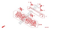 GASKLEP HUIS (COMPOSANTS) voor Honda CB 1300 ABS, TETE DE FOURCHE 2007