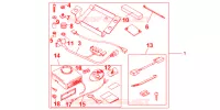 KIT ALARM SYSTEM voor Honda CBR 1000 RR FIREBLADE 2009