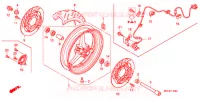 VOOR WIEL voor Honda CBR 1000 RR FIREBLADE 2009