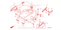 BOVENSTE BESCHUTTING voor Honda CBR 1000 RR FIREBLADE 2009