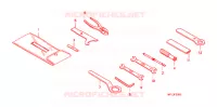 GEREEDSCHAP/ACCUVAK voor Honda CBR 1000 RR FIREBLADE 2009