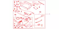 KIT ALARM SYSTEM voor Honda CBR 1000 RR FIREBLADE 2009