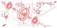 VOOR WIEL voor Honda CBR 1000 RR FIREBLADE 2009