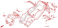 ACHTER STROOMLIJNKAP voor Honda CBR 125 2009