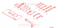 GEREEDSCHAP/ACCUVAK voor Honda GL 1800 GOLD WING ABS NAVI AIRBAG 2014