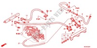 GAS HUIS (SLANGEN) (X/Y) voor Honda GL 1800 GOLD WING ABS NAVI AIRBAG 2014