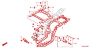 FRAME CHASSIS voor Honda 50 GYRO X STANDARD 2000