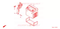 BEDRADINGSBUNDEL/ACCU voor Honda 50 GYRO X STANDARD 2005