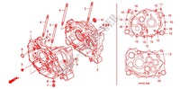 KRUKASCARTER/OLIEPOMP voor Honda FOURTRAX 420 RANCHER 4X4 Manual Shift RED 2010