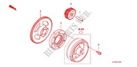 STARTEN VERSNELLING voor Honda FOURTRAX 420 RANCHER 4X4 Manual Shift RED 2010