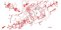 VOOR KRUKAS AFDEKKING voor Honda FOURTRAX 420 RANCHER 4X4 Manual Shift RED 2010