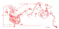 RADIATOR voor Honda ZOOMER 50 2004
